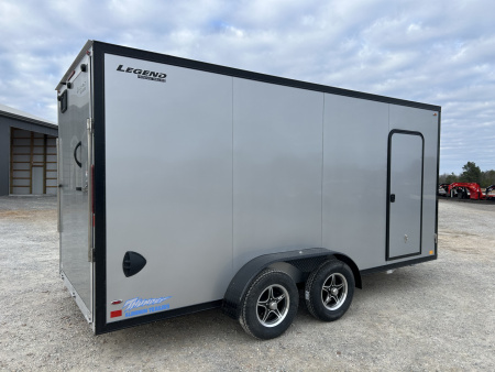 New 2026 Legend 7'X18' 7K Aluminum Enclosed Trailer