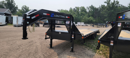 New 2026 Load Trail 102X28 GOOSENECK 24K W/MAX RAMPS Gooseneck Bodies