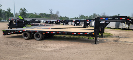 New 2026 Load Trail 102X28 GOOSENECK 24K W/MAX RAMPS Gooseneck Bodies
