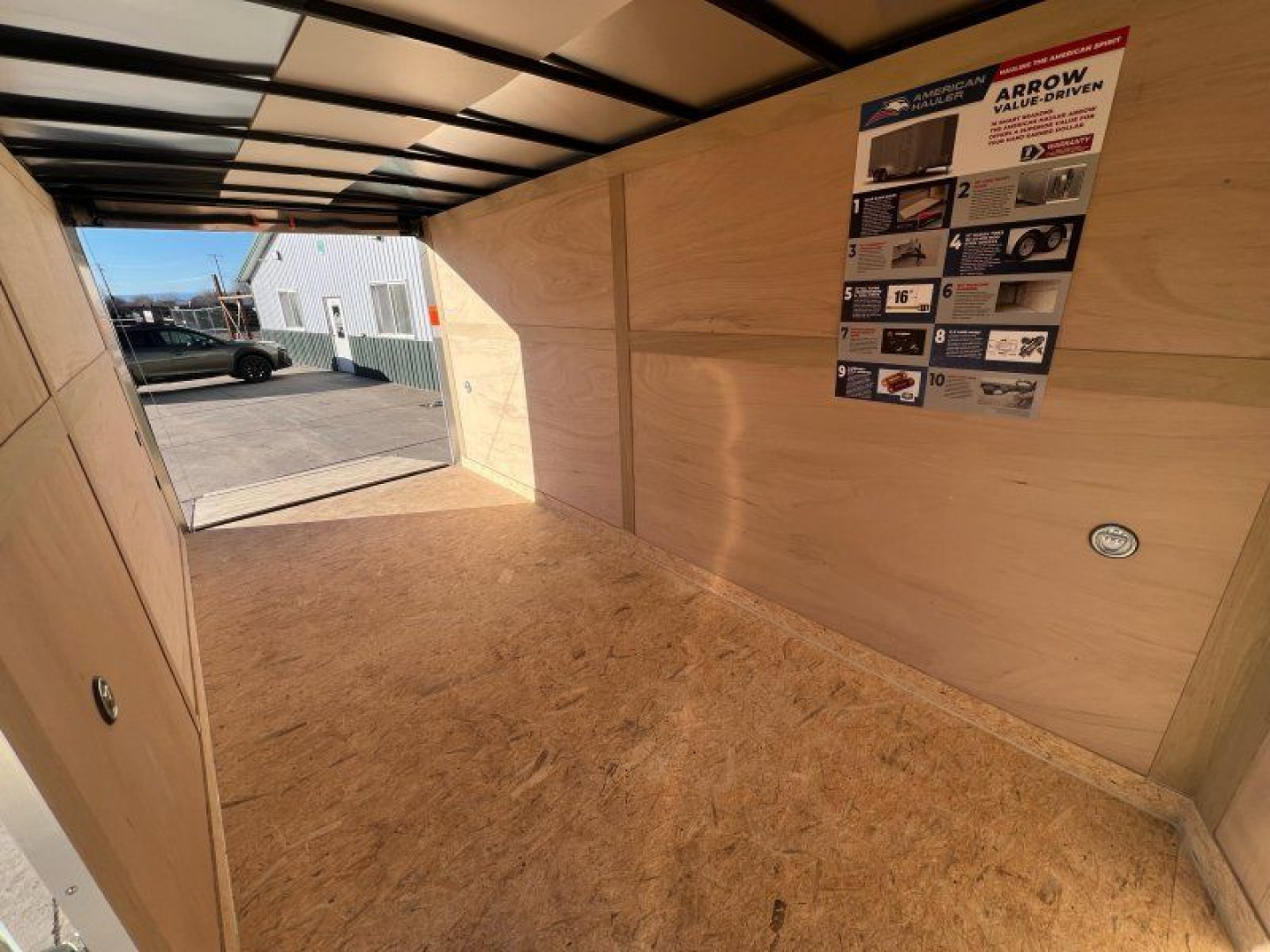New 2026 American Hauler AR716T2 Cargo / Enclosed Trailer