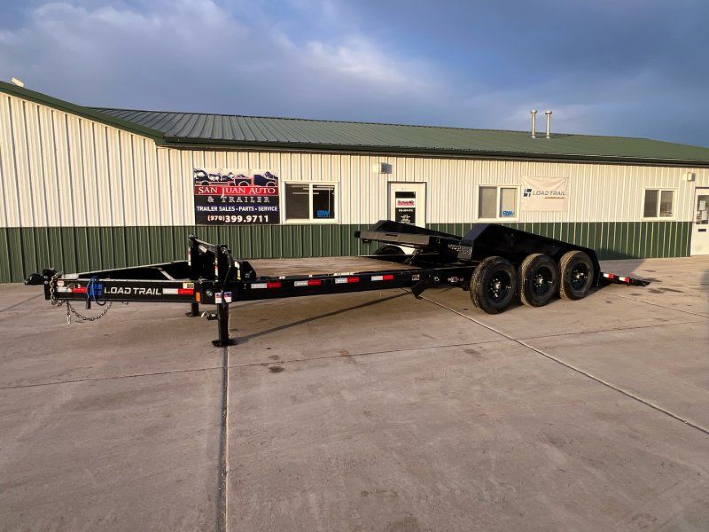 New 2026 Load Trail 83"x24' Tilt-N-Go Equipment Trailer