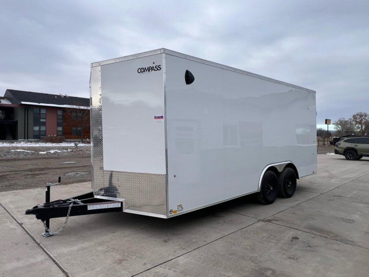 New 2026 Compass Indigo DLX 8.5'x18' Cargo / Enclosed Trailer