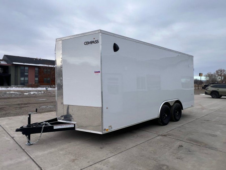 New 2026 Compass Indigo DLX 8.5'x18' Cargo / Enclosed Trailer