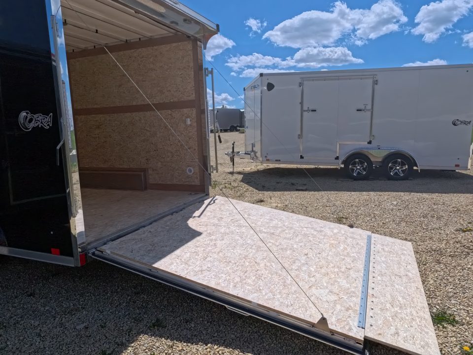 New 2026 Stealth Trailers 7.5 x 16 x 7 COBRA Cargo / Enclosed Trailer with Light Lid Roof and 7K GVWR