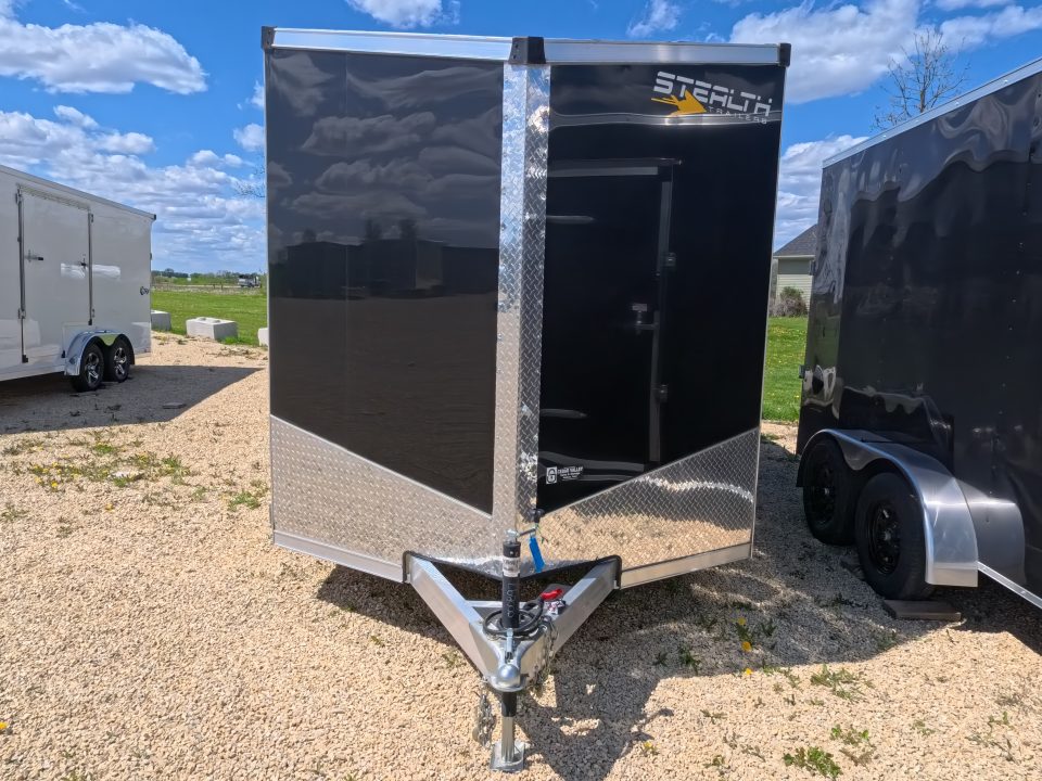 New 2026 Stealth Trailers 7.5 x 16 x 7 COBRA Cargo / Enclosed Trailer with Light Lid Roof and 7K GVWR