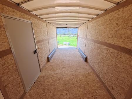 New 2026 Stealth Trailers 7.5 x 16 x 7 COBRA Cargo / Enclosed Trailer with Light Lid Roof and 7K GVWR