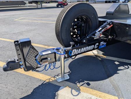 New Diamond C DSA 77 x 12 Scissor Lift 7K (GVWR) Tilt Equipment Trailer