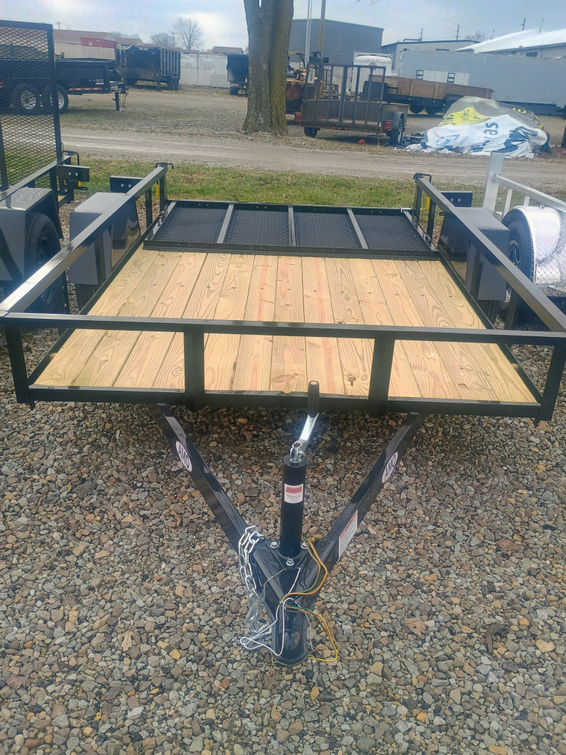 New 2026 AMO US101 Utility Trailer 76X10 SA LOWSIDE (GVW:2990) BLACK