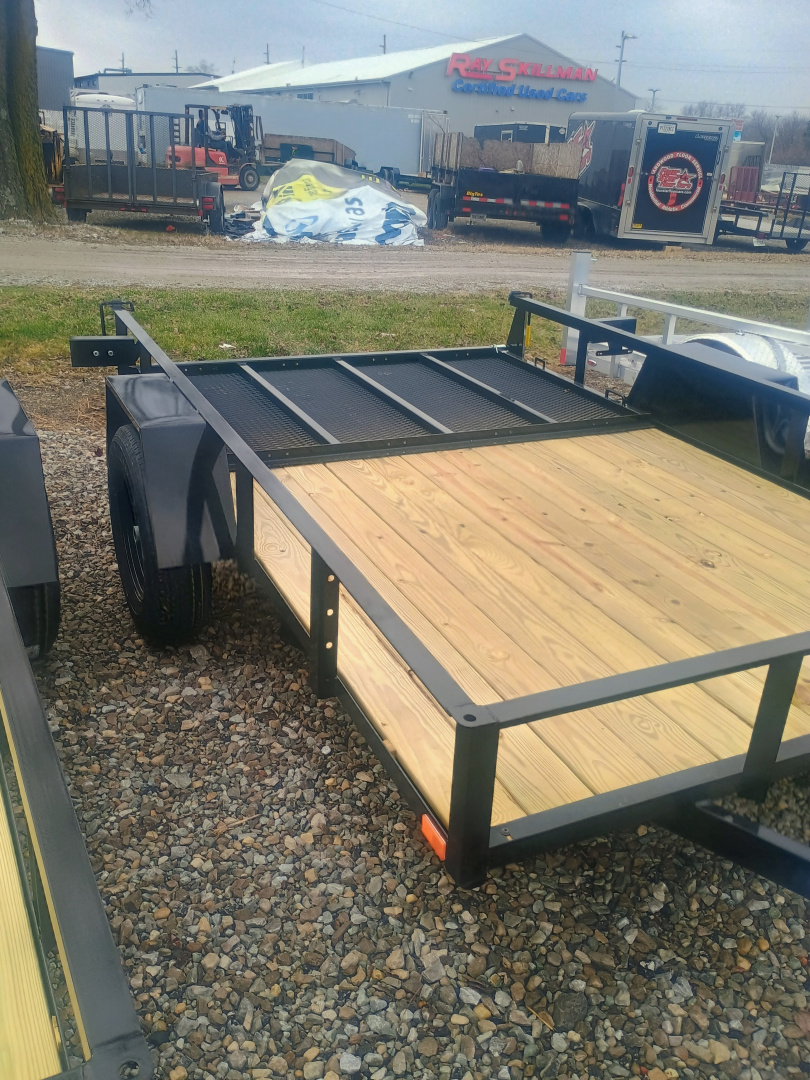 New 2026 AMO US101 Utility Trailer 76X10 SA LOWSIDE (GVW:2990) BLACK