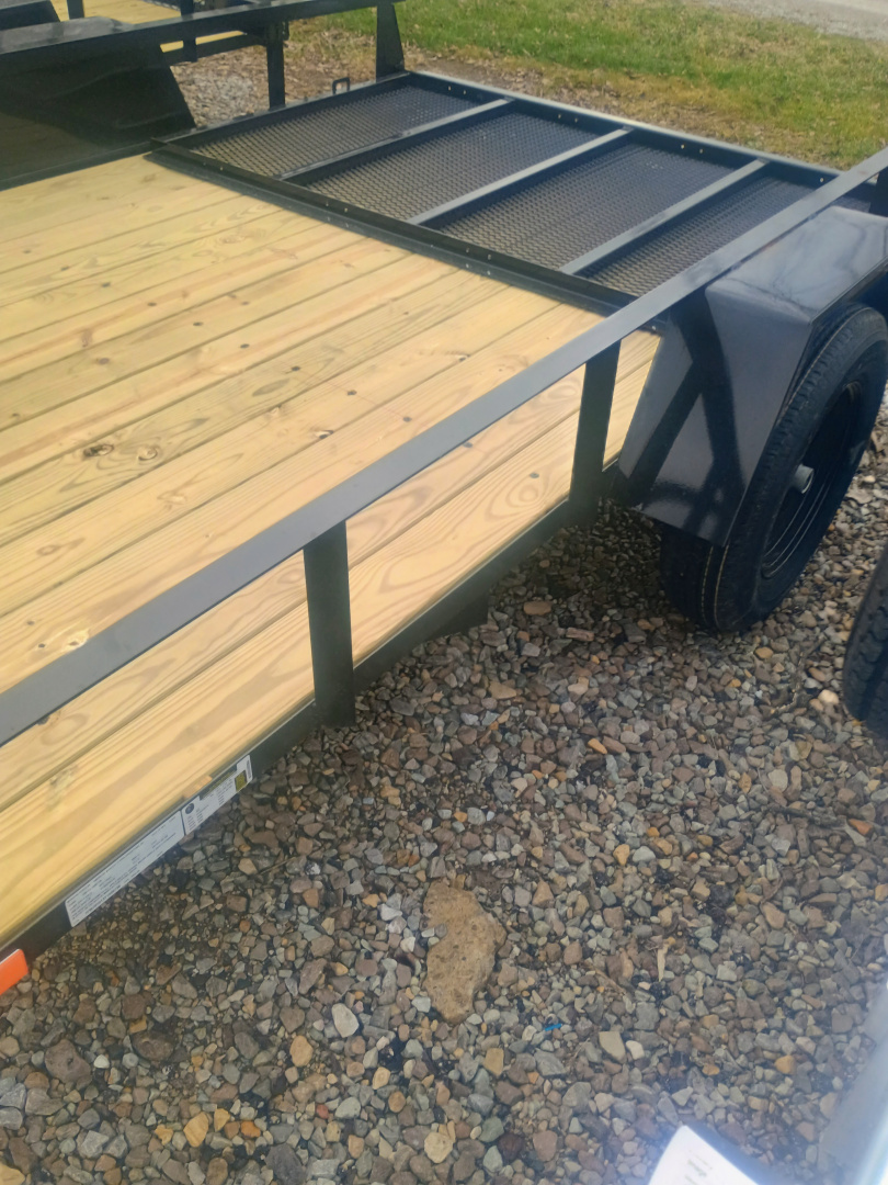 New 2026 AMO US101 Utility Trailer 76X10 SA LOWSIDE (GVW:2990) BLACK