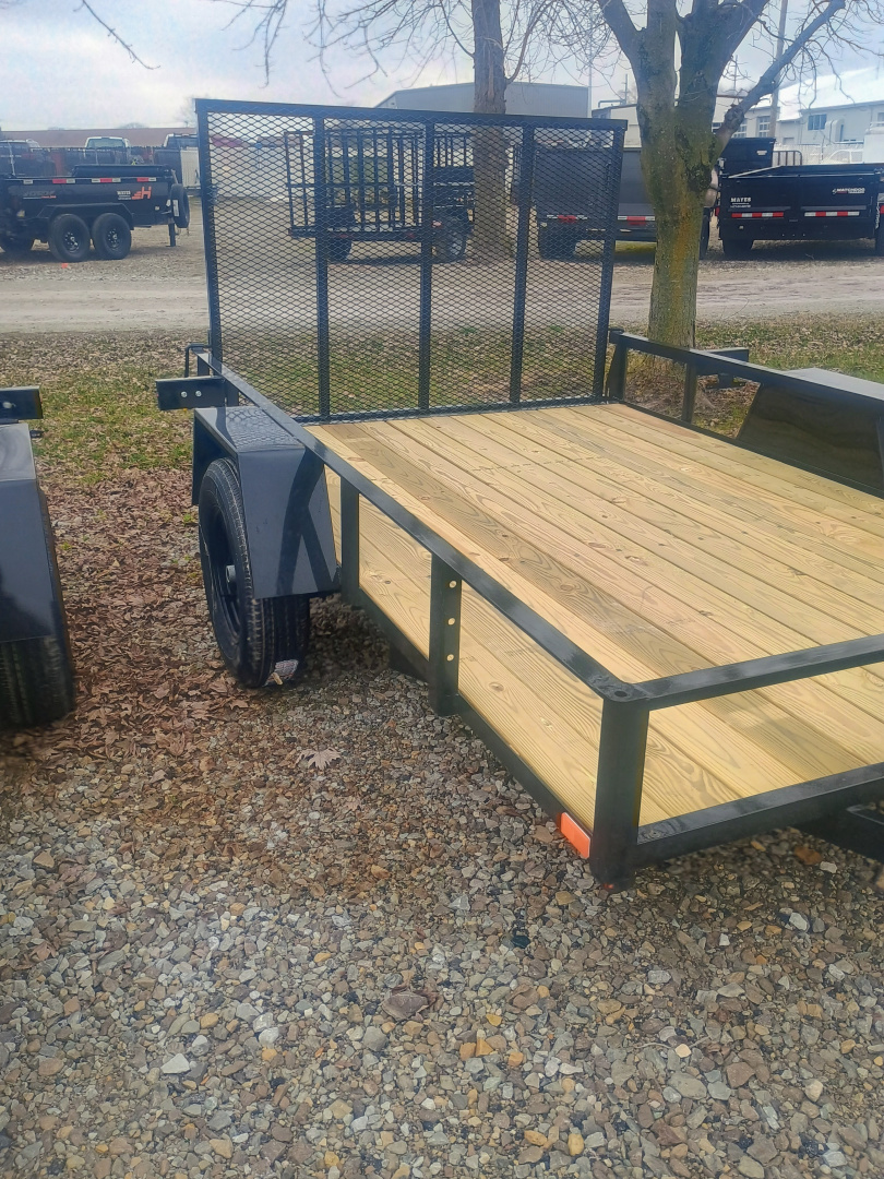 New 2026 AMO US101 Utility Trailer 76X10 SA LOWSIDE (GVW:2990) BLACK