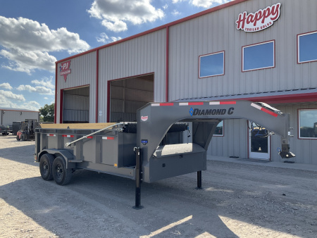 2026 Diamond C 82"x14' GN HD Low Profile Telescopic Dump w/ 32" Sides - LPT-GN207 Pacesetter Edition