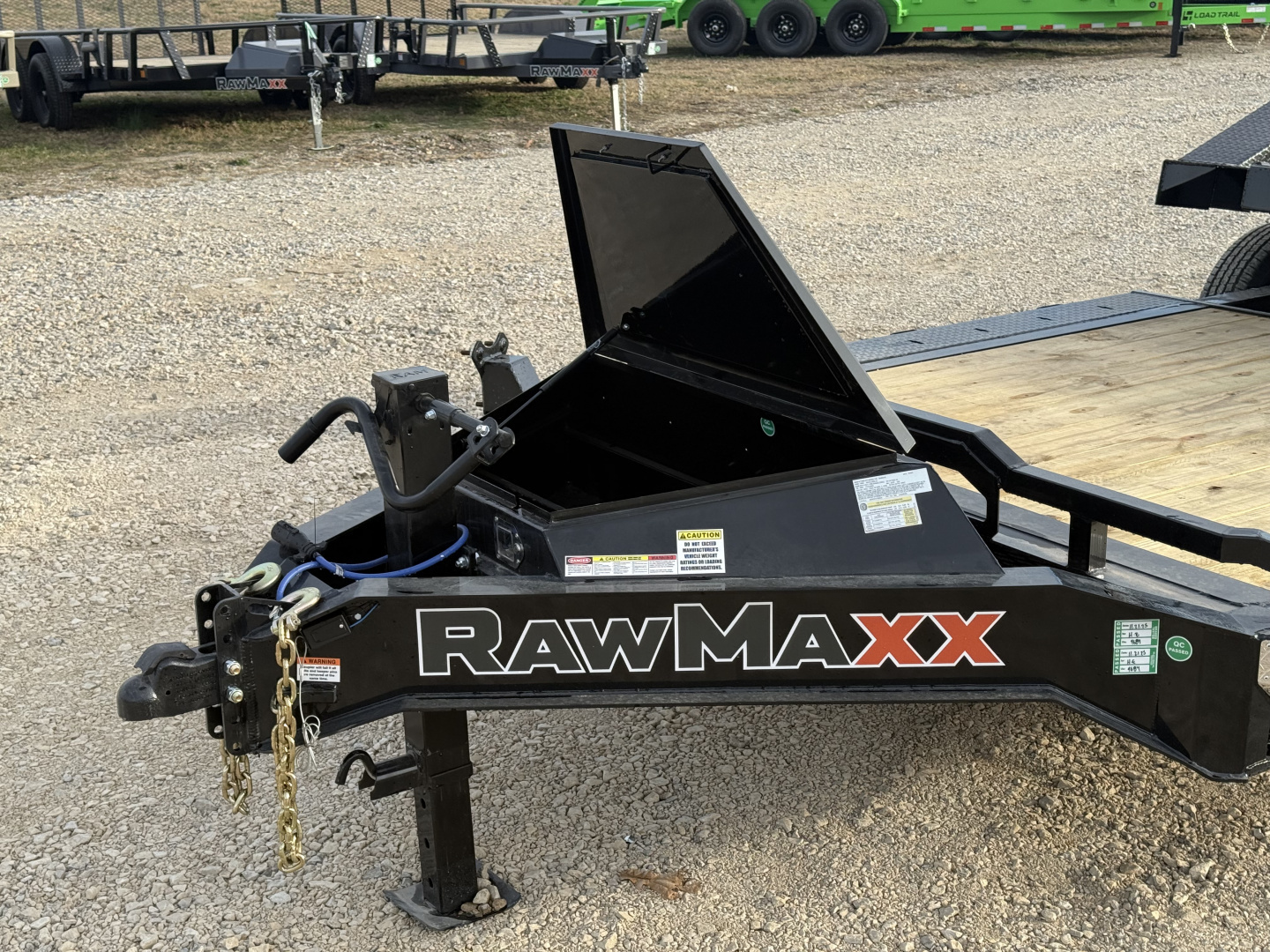 New 2026 RawMaxx G3X 102X24 Tilt Trailer 21K GVWR