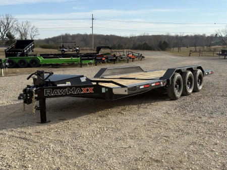 New 2026 RawMaxx G3X 102X24 Tilt Trailer 21K GVWR