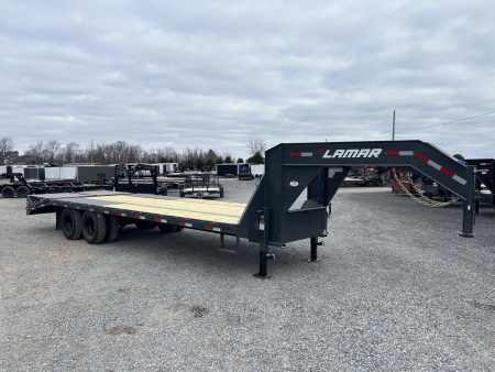 New 2026 Lamar Gooseneck Trailer | 102" x 25' | 22K GVWR