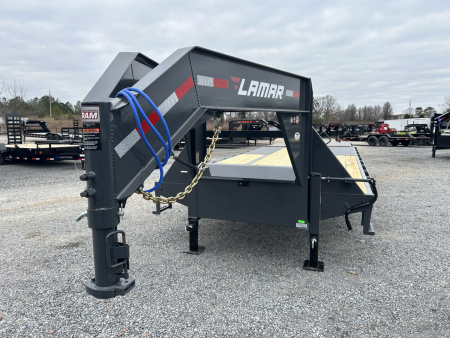 New 2026 Lamar Gooseneck Trailer | 102" x 25' | 22K GVWR