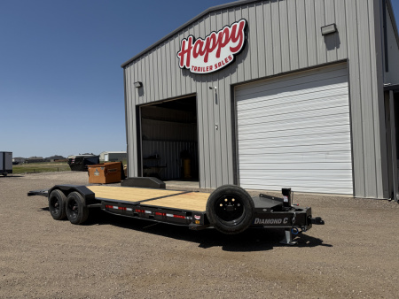 New 2026 Diamond C 80 x22' BP Hydraulically Dampened Tilt - HDT208 Pacesetter Edition