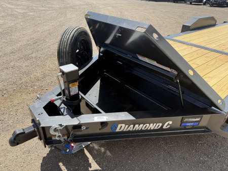 New 2026 Diamond C 80"x22' BP Hydraulically Dampened Tilt - HDT208 Pacesetter Edition