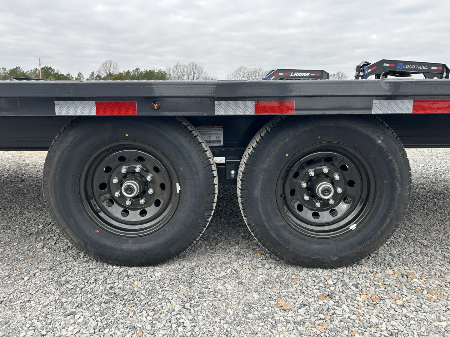 New 2026 Lamar 102" x 24' 14k Flatbed Trailer