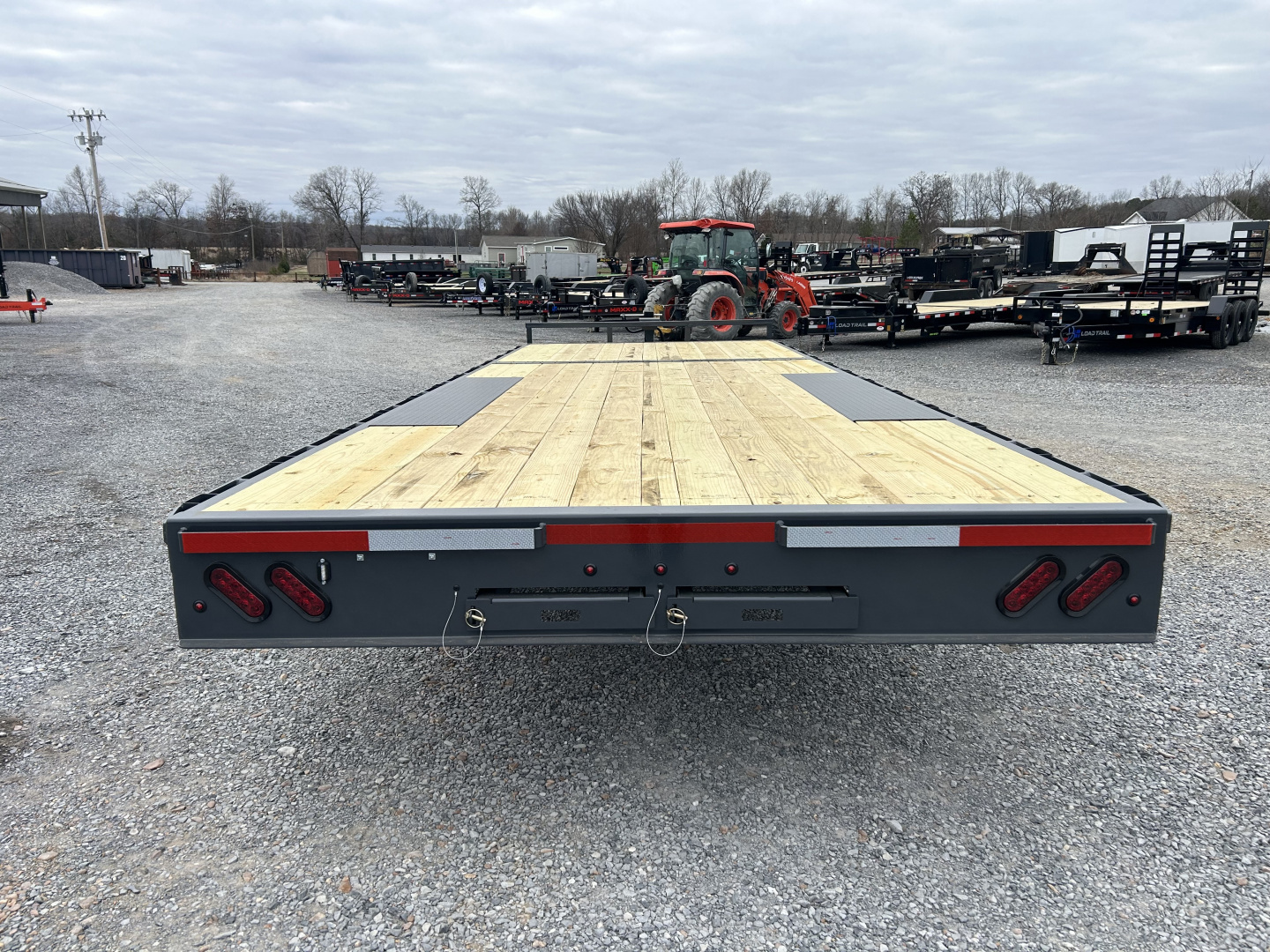 New 2026 Lamar 102" x 24' 14k Flatbed Trailer