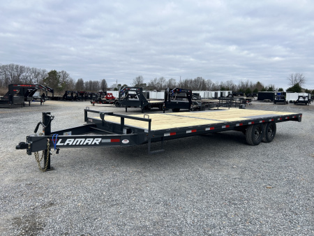 New 2026 Lamar 102  x 24' 14k Flatbed Trailer