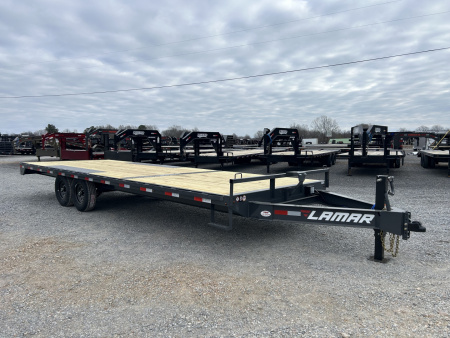 New 2026 Lamar 102" x 24' 14k Flatbed Trailer