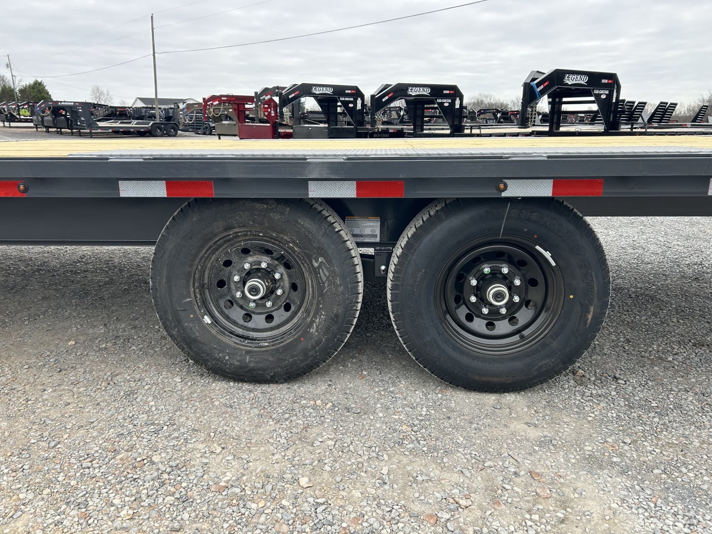 New 2026 Lamar Deckover Tilt Trailer | 102" x 24' 14K GVWR