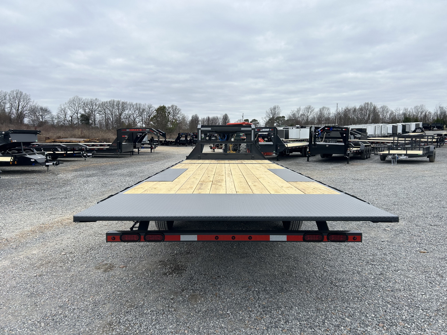 New 2026 Lamar Deckover Tilt Trailer | 102" x 24' 14K GVWR