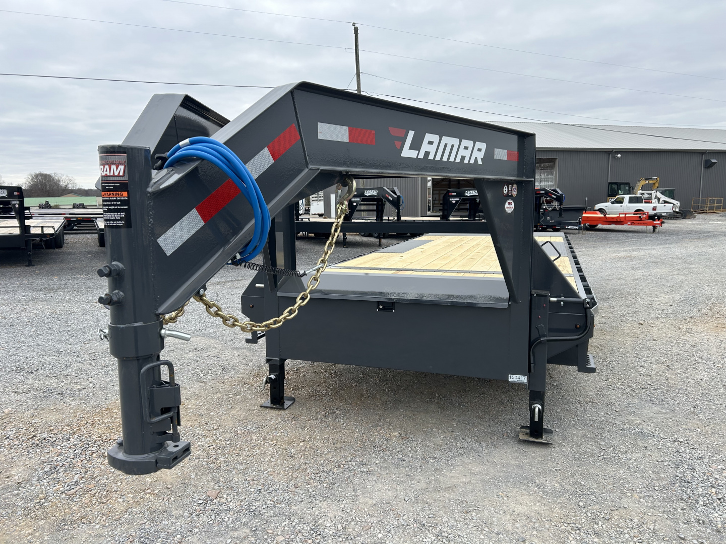 New 2026 Lamar Deckover Tilt Trailer | 102" x 24' 14K GVWR
