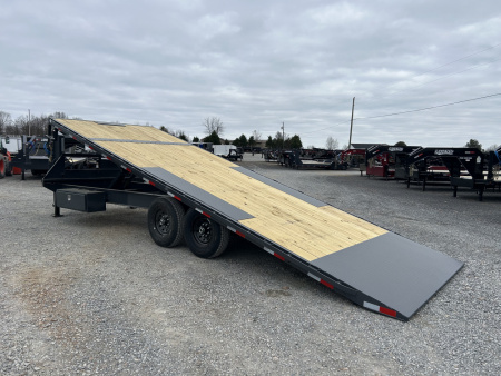 New 2026 Lamar Deckover Tilt Trailer | 102" x 24' 14K GVWR