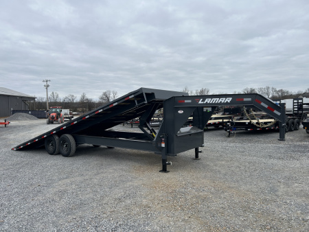 New 2026 Lamar Deckover Tilt Trailer | 102" x 24' 14K GVWR