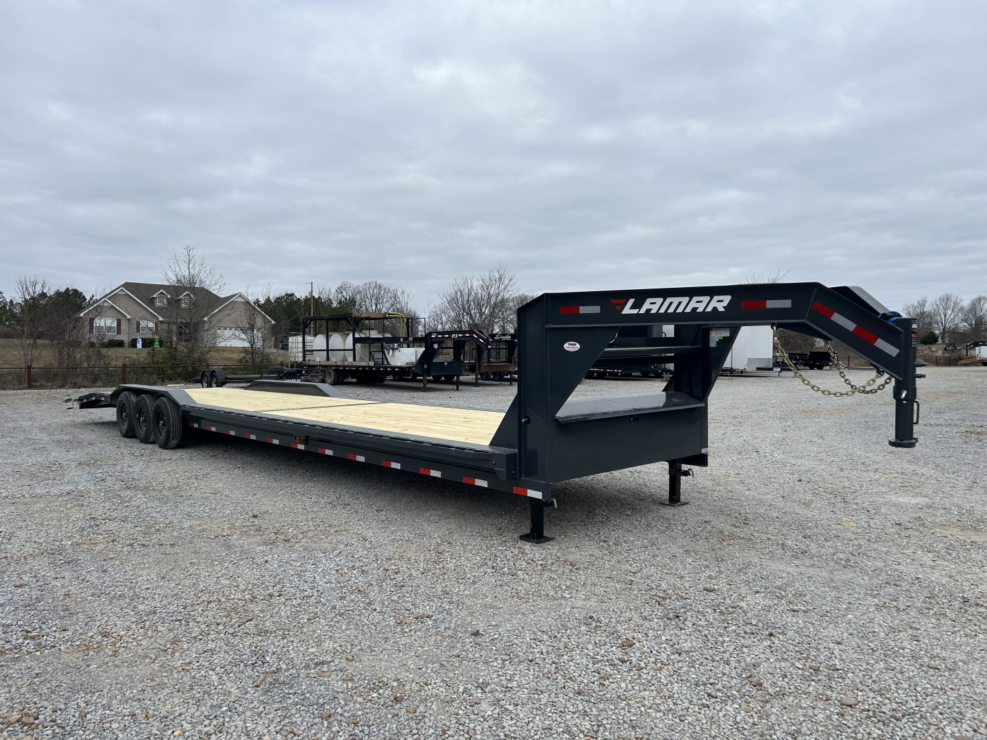 New 2026 Lamar Gooseneck Trailer | 102" x 40' 21K GVWR