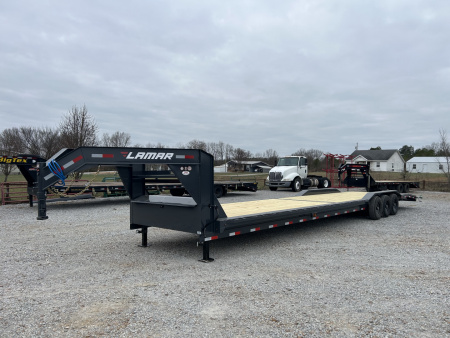 New 2026 Lamar Gooseneck Trailer | 102" x 40' 21K GVWR