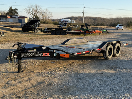New 2026 RawMaxx GTX 102X22 Tilt Trailer / 18 PLY / 20K GVWR