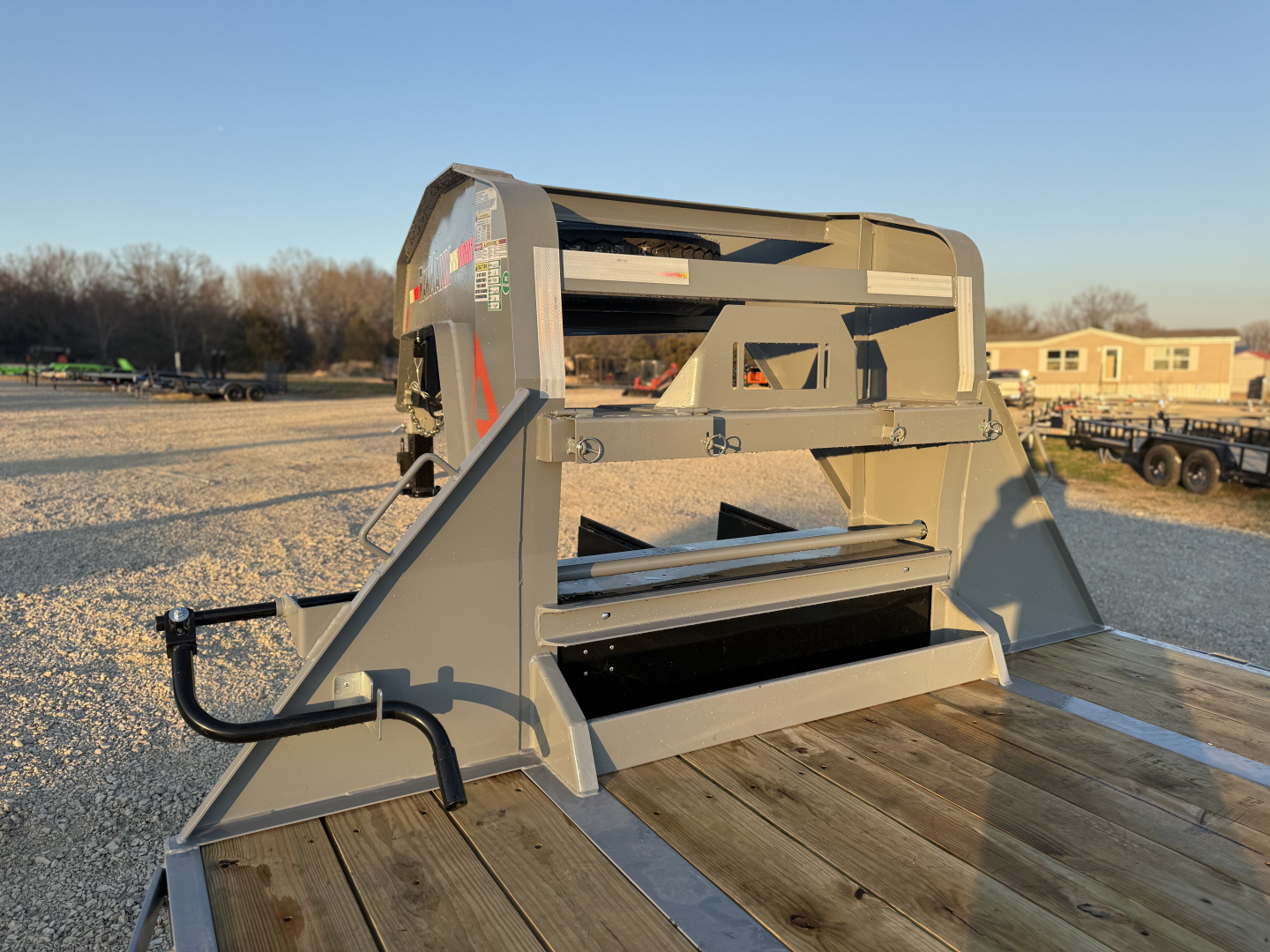 New 2026 RawMaxx FDX 102X25 Flatbed Trailer / 14 PLY / 24K GVWR / MEGA RAMPS
