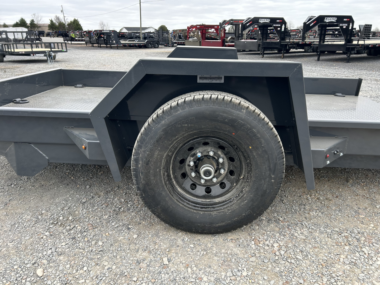 New 2026 Lamar Tilt Trailer | 79" x 12' | 7K GVWR