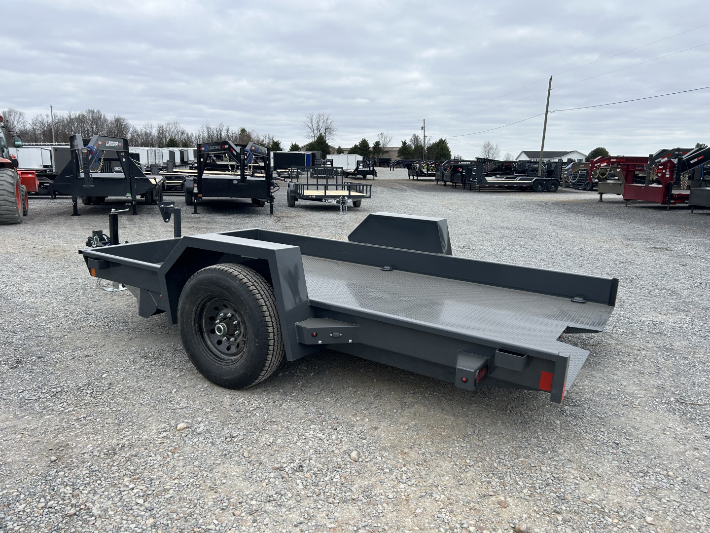 New 2026 Lamar Tilt Trailer | 79" x 12' | 7K GVWR