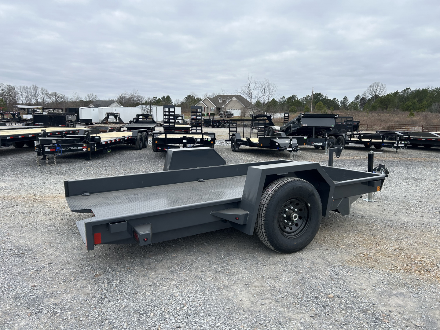 New 2026 Lamar Tilt Trailer | 79" x 12' | 7K GVWR