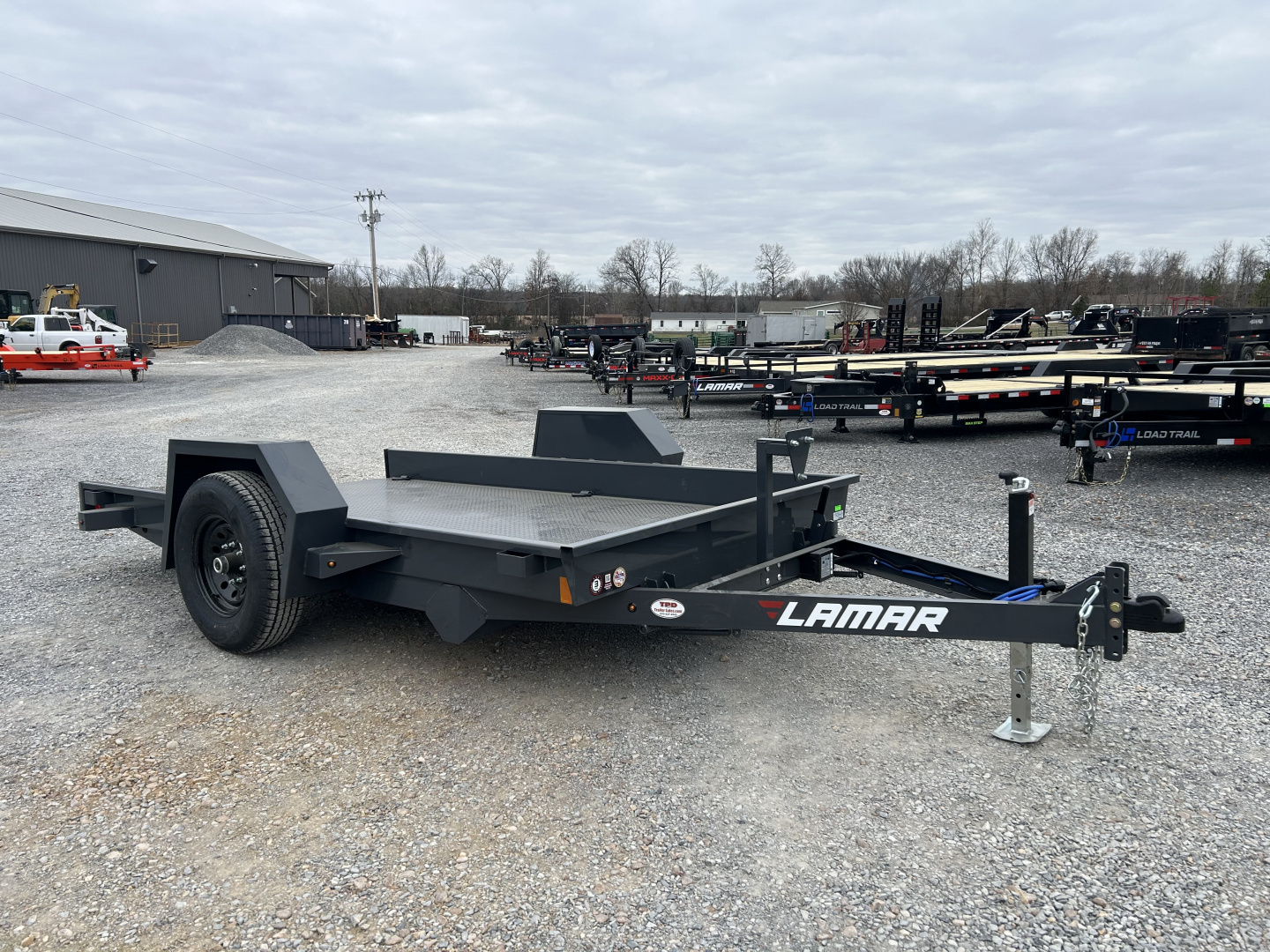 New 2026 Lamar Tilt Trailer | 79" x 12' | 7K GVWR