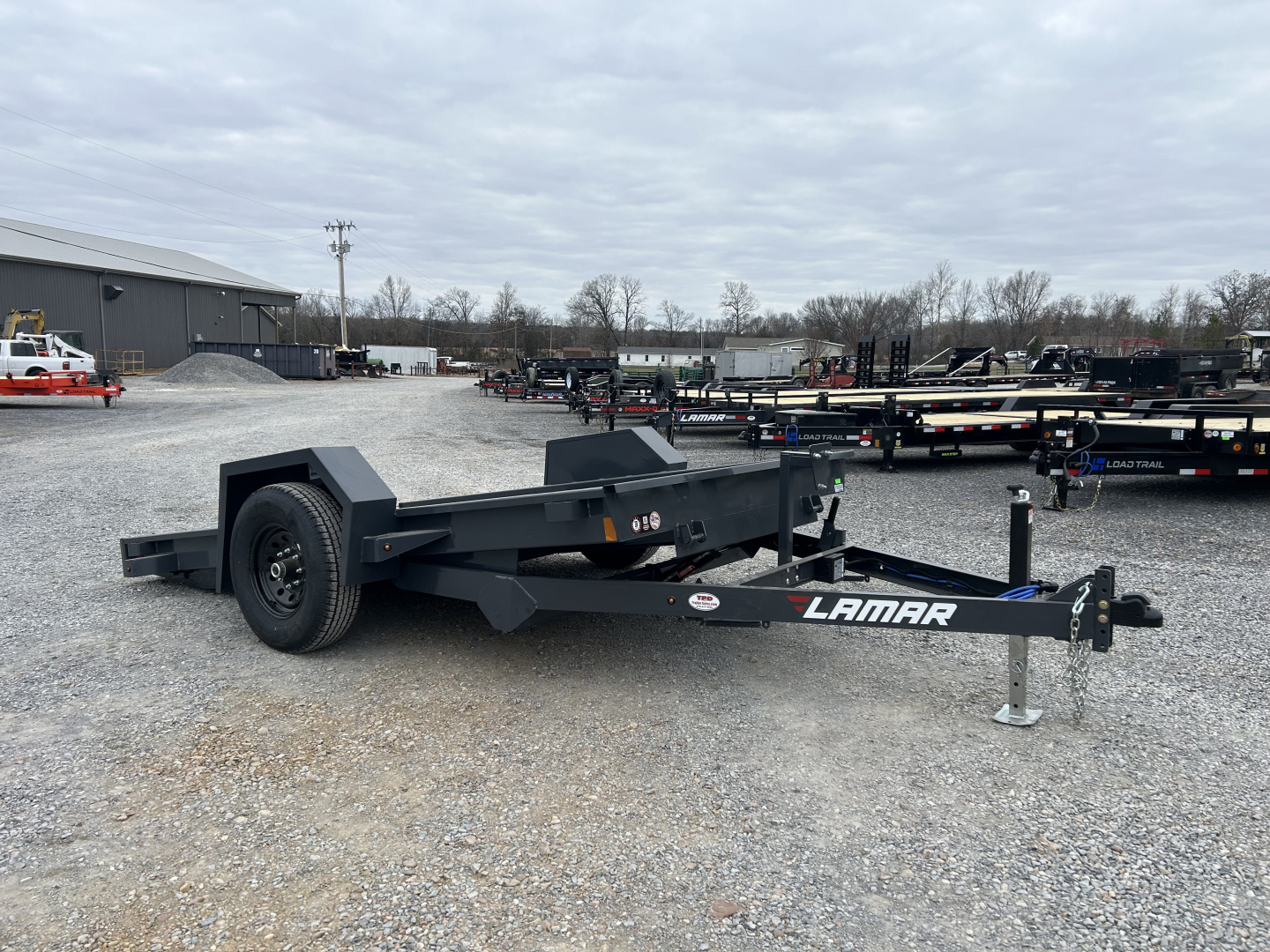 New 2026 Lamar Tilt Trailer | 79" x 12' | 7K GVWR