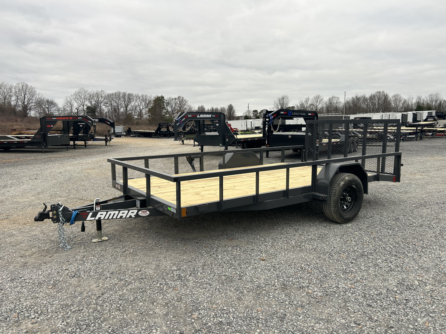 New 2026 Lamar 83"X14' 5K Utility Trailer
