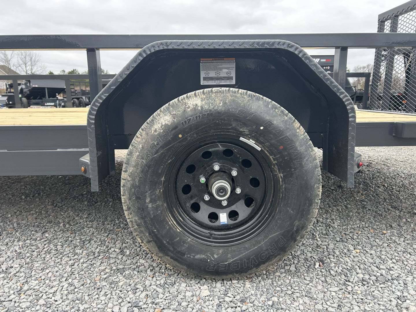 New 2026 Lamar 83"X14' 5K Utility Trailer