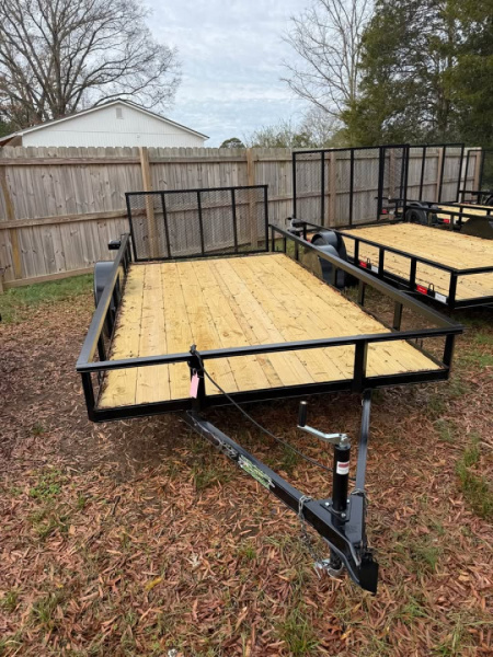 New 2025 Oak Ridge 77x14SA Utility Trailer