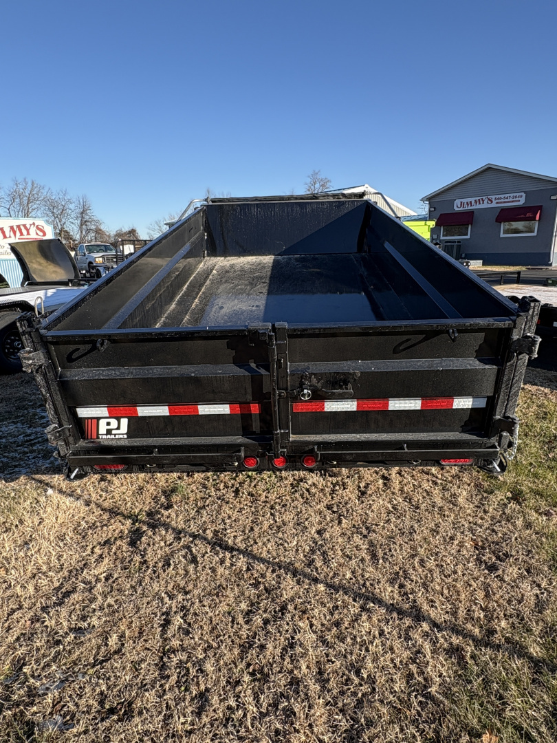 New 2026 PJ Trailers 14'x83" (DT1142) Low Pro Telescopic Dump Trailer