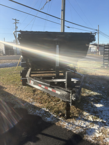 New 2026 PJ Trailers 14'x83  (DT1142) Low Pro Telescopic Dump Trailer