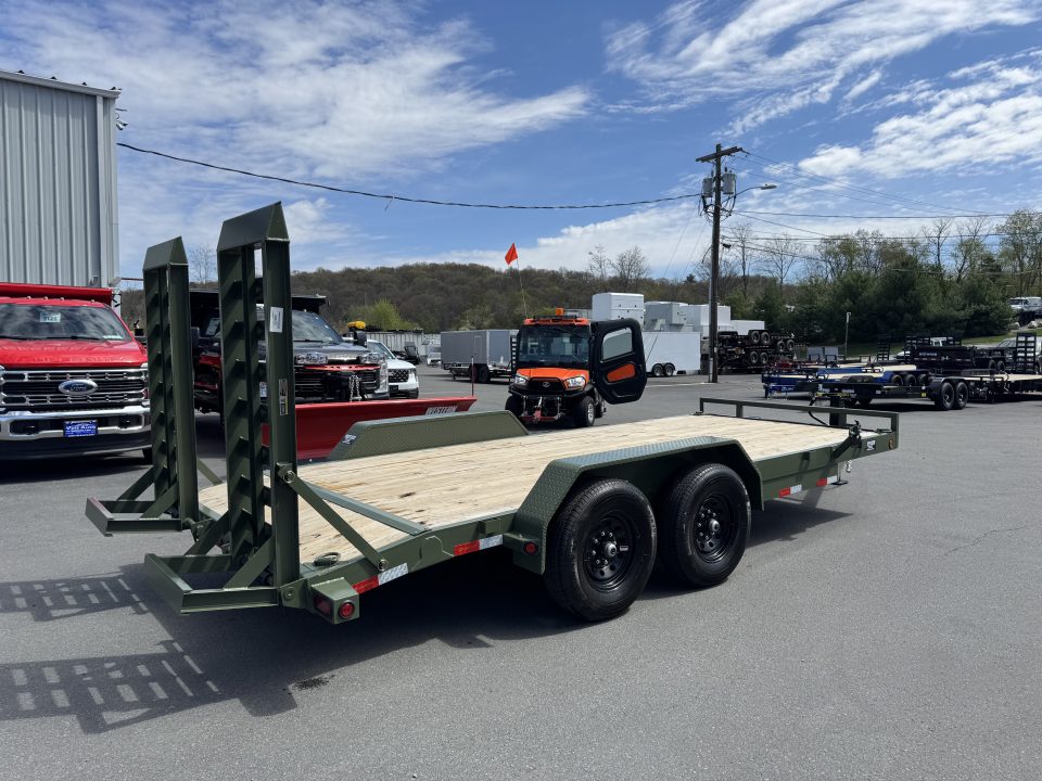 New 2026 Load Trail CH8318072_101273 7X18 TA Equipment Trailer