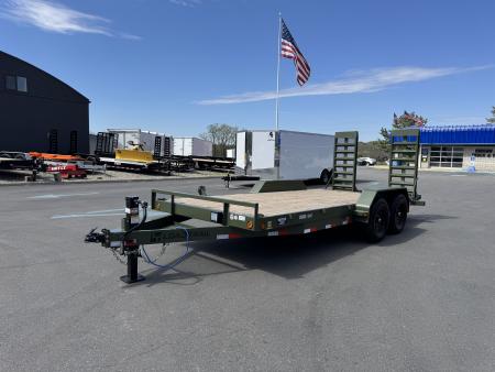 New 2026 Load Trail CH8318072_101273 7X18 TA Equipment Trailer