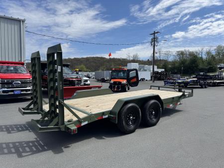New 2026 Load Trail CH8318072_101273 7X18 TA Equipment Trailer