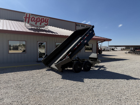 New 2026 PJ 72 x12' BP Tandem Axle Dump w/ 20  Sides – D3