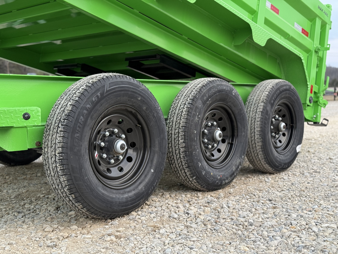 New 2026 Load Trail DL 83X16 HIGH SIDE / TELESCOPIC / 7 GAUGE / 21K GVWR Dump Trailer